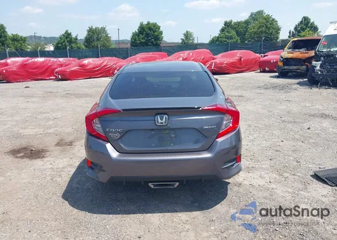 2019 Honda Civic Sport from USA, damaged, VIN 2HGFC2F89KH595697